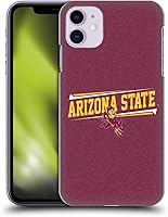 Vista 8 de Head Case Designs Officially Licensed Arizona State University ASU Banner Hard Back Case Compatible with Apple iPhone 11