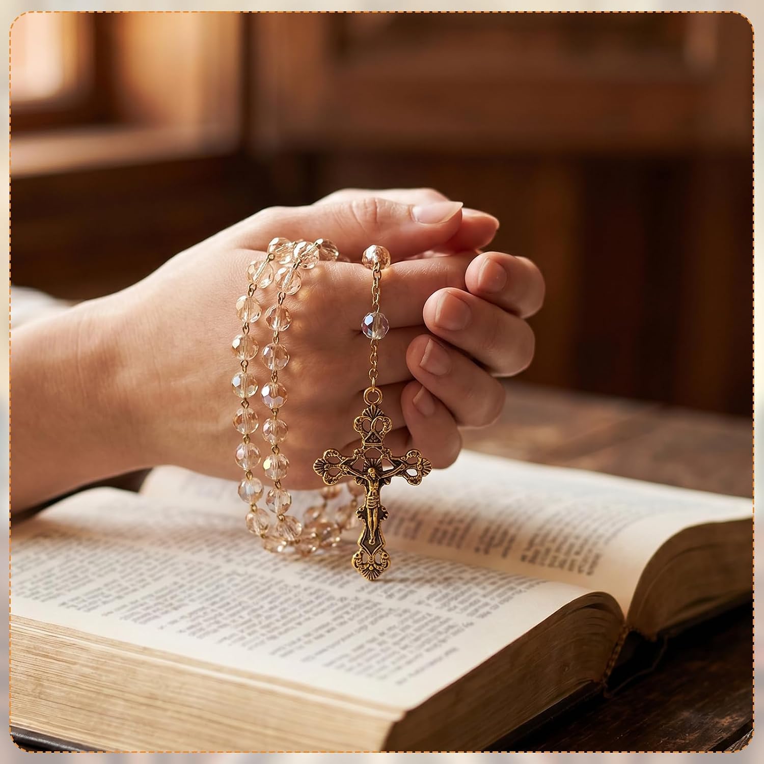 180 Pcs Alloy Rosary Cross Charms Mary Miraculous Medal Mixed Antique Silver Gold Bronze Oval Chandelier Links Crucifix Charm, Rosary Making Supplies for Catholic Necklace Bracelet Earring Jewelry