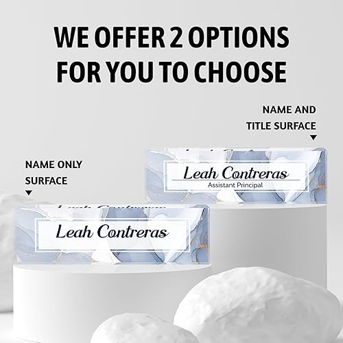 Miniatura 2 de Placa de nombre personalizada para escritorio, placa de nombre de escritorio personalizada, placa de identificación acrílica personalizada,