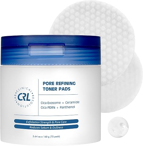 Clinical Resolution Pore Refining Toner Pads with CICA PDRN & Exosome, 75 Ct