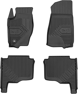 MOTOS Tapis de sol caoutchouc pour Jeep Grand Cherokee III 2004-2010 Améliorez Votre Confort de Voyage avec Le tapis noir antidérapant Auto No.77- tapis voiture Tous Temps pour Voiture, Protection Con