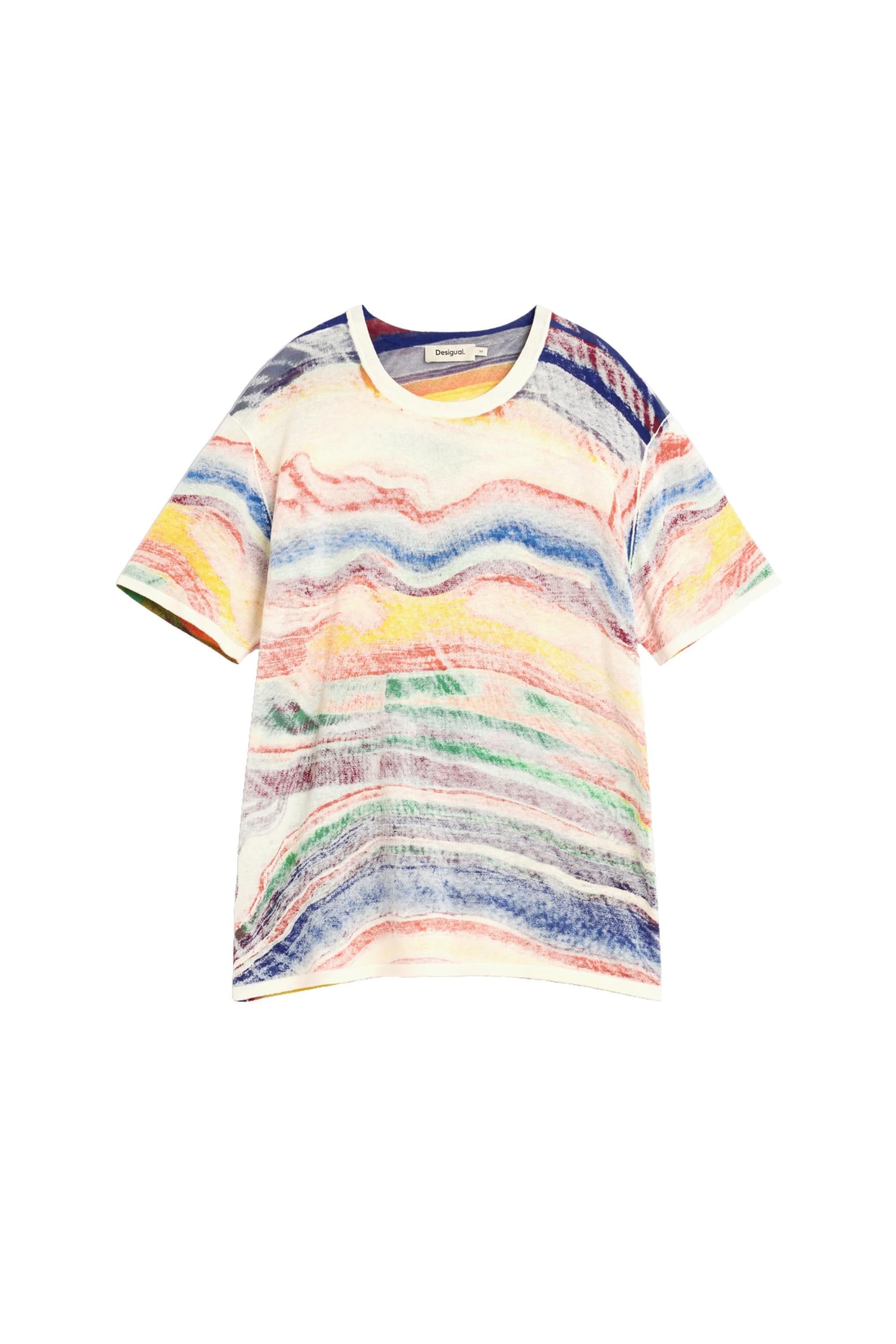 Desigual TS_Color Waves T-Shirt Hombre