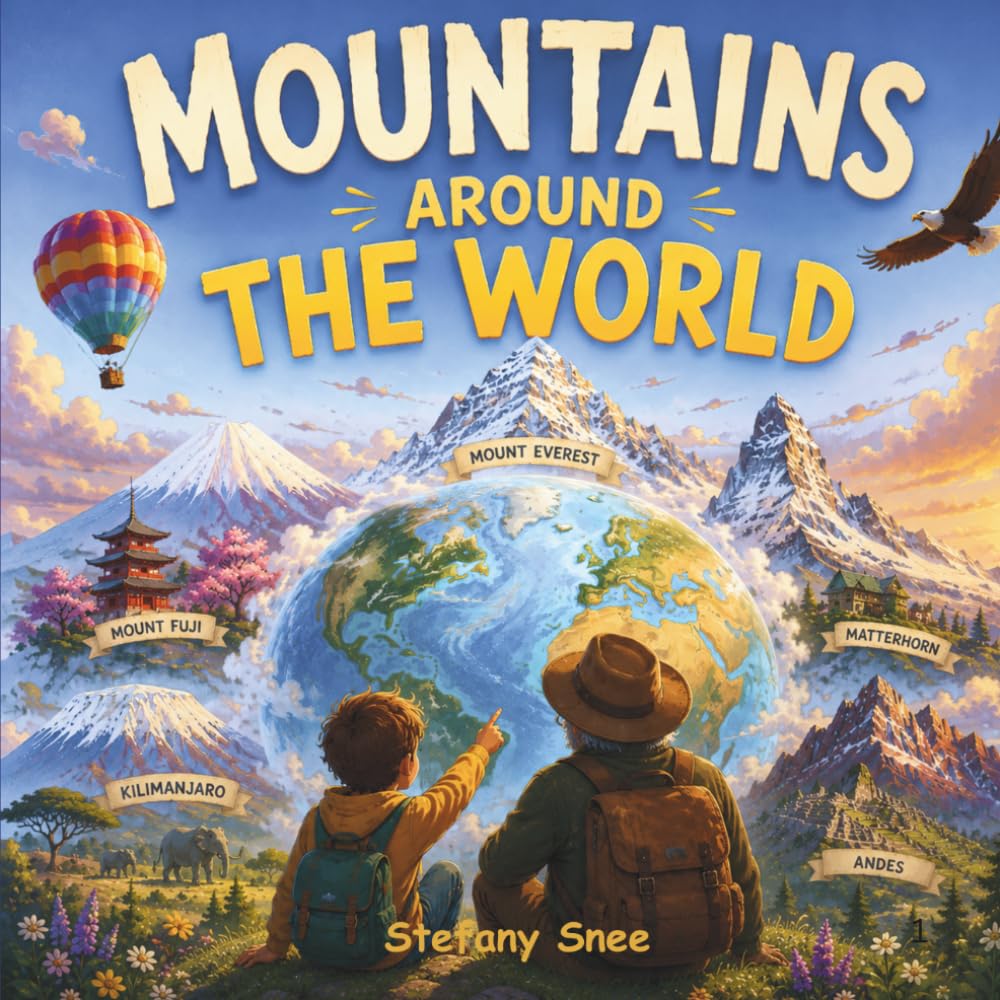 Mountains Around the World: 21 Inspiring Stories of Great Peaks, Brave Children, and Amazing Places