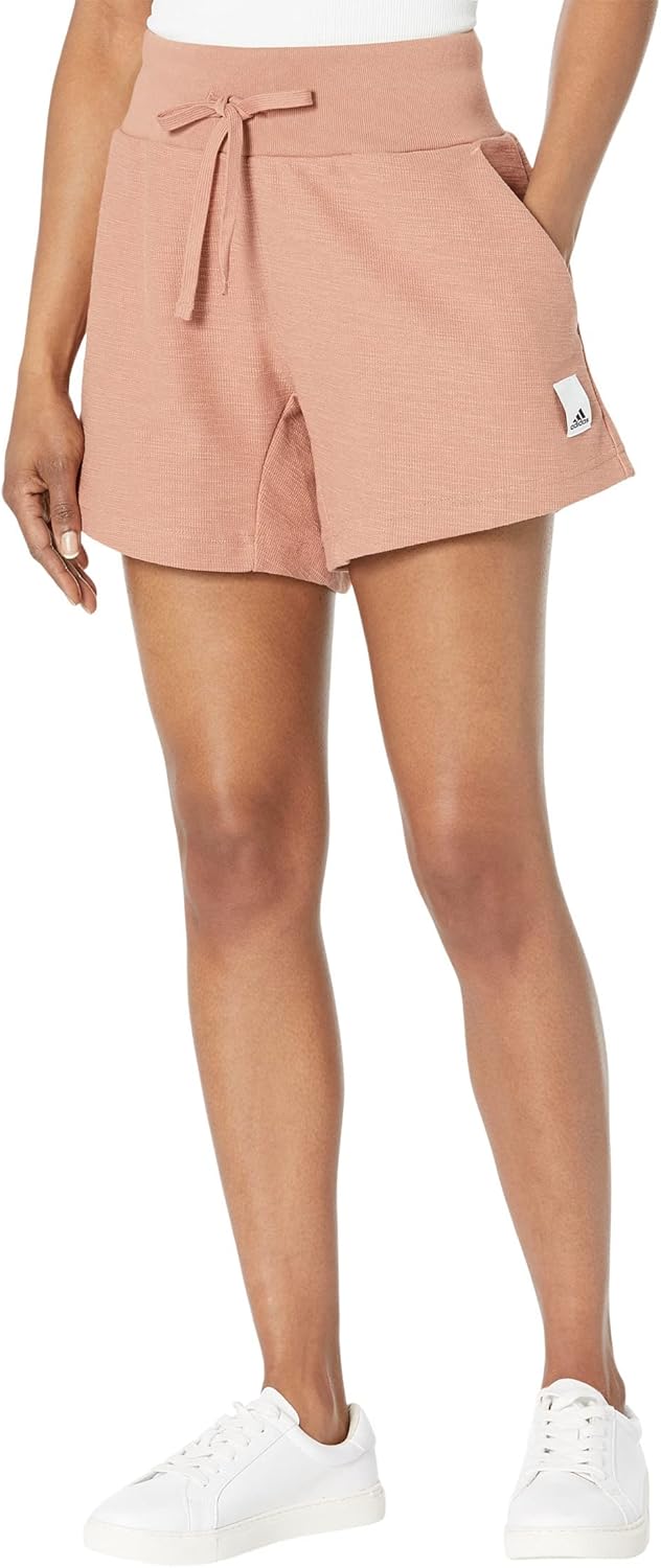adidas Womens Lounge Terry Loop Shorts
