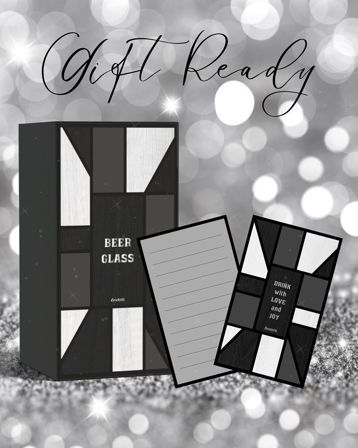 Personalized Beer Glass, Custom Alcohol Gifts for Beer Lovers, Unique Birthday, Christmas Gifts for Dad, Uncle, Husband, Boyfriend, with Initial K