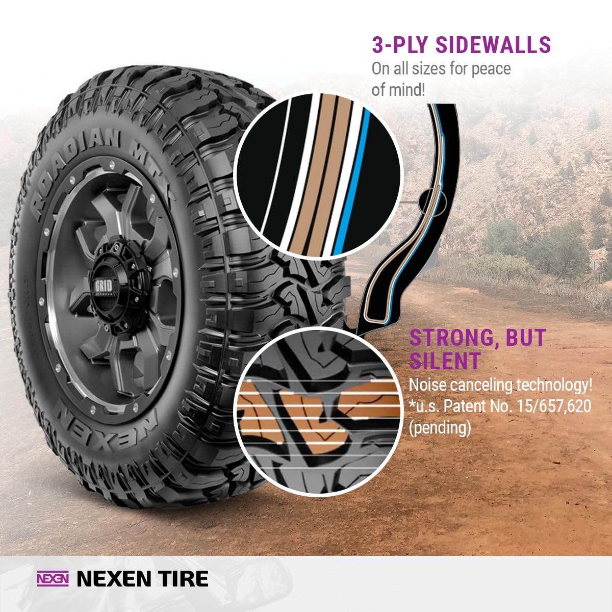 NEXEN ROADIAN MTX RM7 35/12.5 R15 113Q