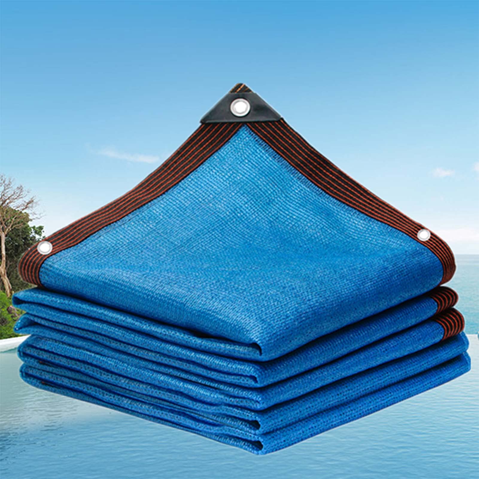 Telo parasole con occhielli, 90% resistente, per uso esterno, ideale per la copertura delle piante da giardino, protezione UV e rete traspirante