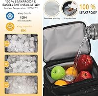 Vista 5 de Tactical Backpack Cooler,Soft Lightweight Leakproof Cooler Backpack,Insulated Cooler Bag,Portable Soft Cooler Bag Waterproof for Beach, Travel