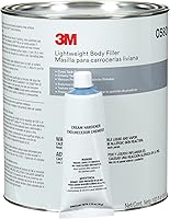 Vista 3 de 3M Masilla Corporal Ligera, 05801, 1 galón, Blanco