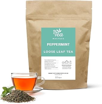 The Tea Masters Loose Leaf Tea - Peppermint 1x225g