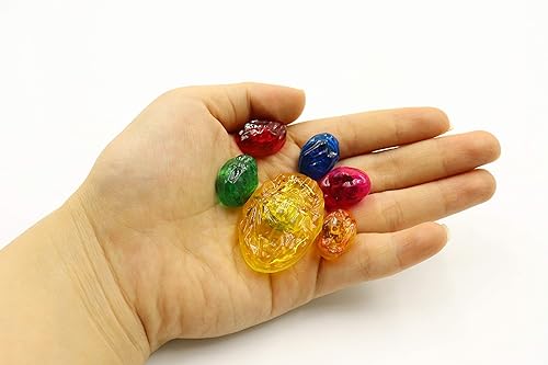 Miniatura 8 de Un juego de gemas de repuesto para niños Thanos Iron Man Infinity Gauntlet