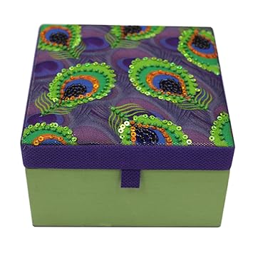 Treasure Hunt Kids Multipurpose Storage Box | Return Gift items for Birthday | Stationary Organizer Box for Home/Study Table | Dimension: in 13 X 13 X 8 cms Approx.