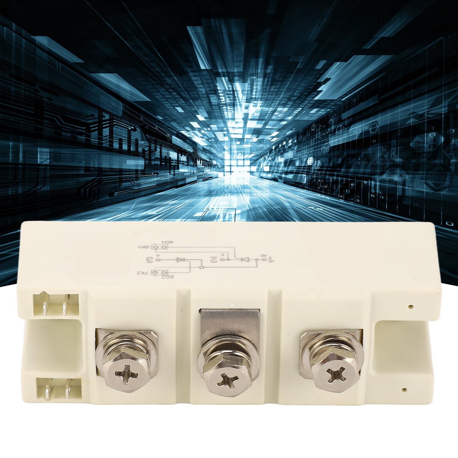 Module redresseur Thyristor 200A 1600V, Structure soudée Haute Puissance pour Alimentation Industrielle, équipement de soudage de Commande de Moteur