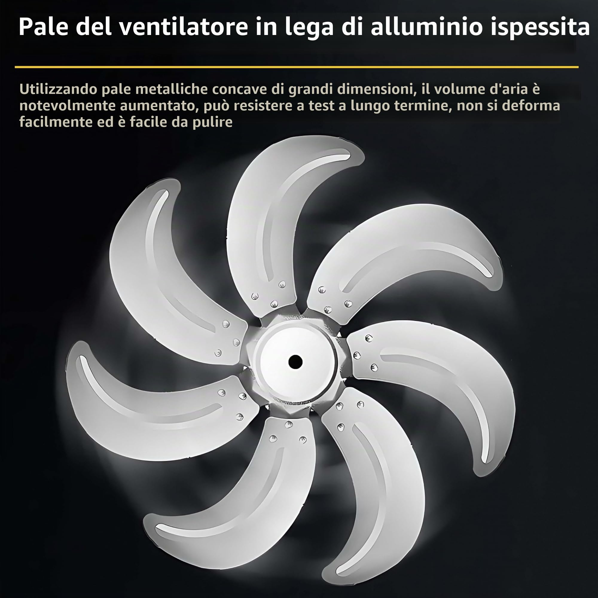 Grande ventilatore industriale a tamburo a 3 velocità, ventilatore da pavimento ad alta velocità con ruote e maniglia incorporate per garage, magazzini, officine, fabbrica e seminterrato