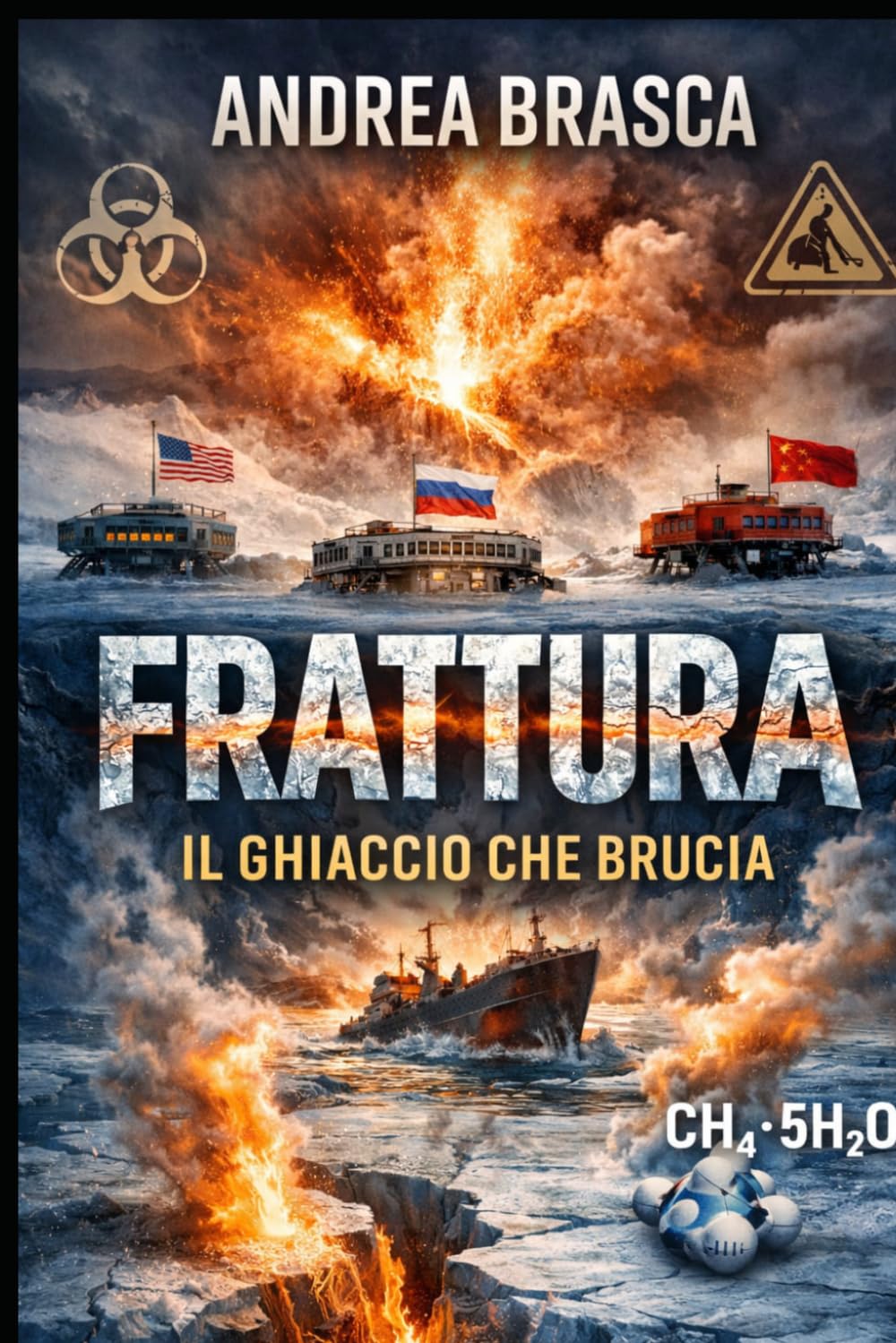 FRATTURA il ghiaccio che bolle