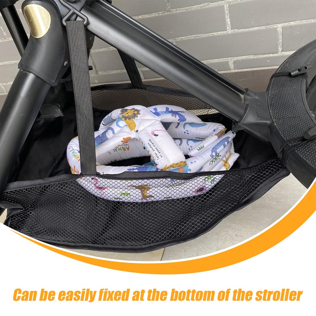 Resistente alla Polvere, Cestino per Passeggino, per Passeggino, Fondo da Appendere al Fondo del Passeggino, Borsa Organizer per Il Fondo del Passeggino, Passeggino Accessori cestello
