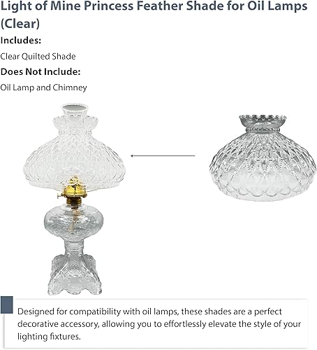 Miniatura 78 de Light of Mine - Chimenea de repuesto para lámpara de aceite con capucha de 3 x 7 pulgadas (3 x 7 pulgadas)