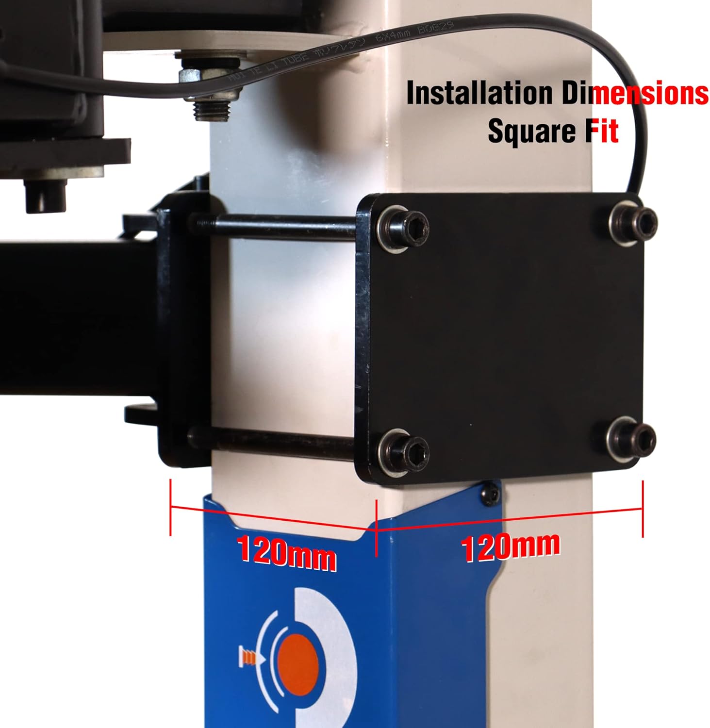 Tire Machine Assist Arm, Tire Changer Helper Arm, Bead Pressing Tool, Air Powered, Replaceable Air Adapters,Left Arm for Tire Remove