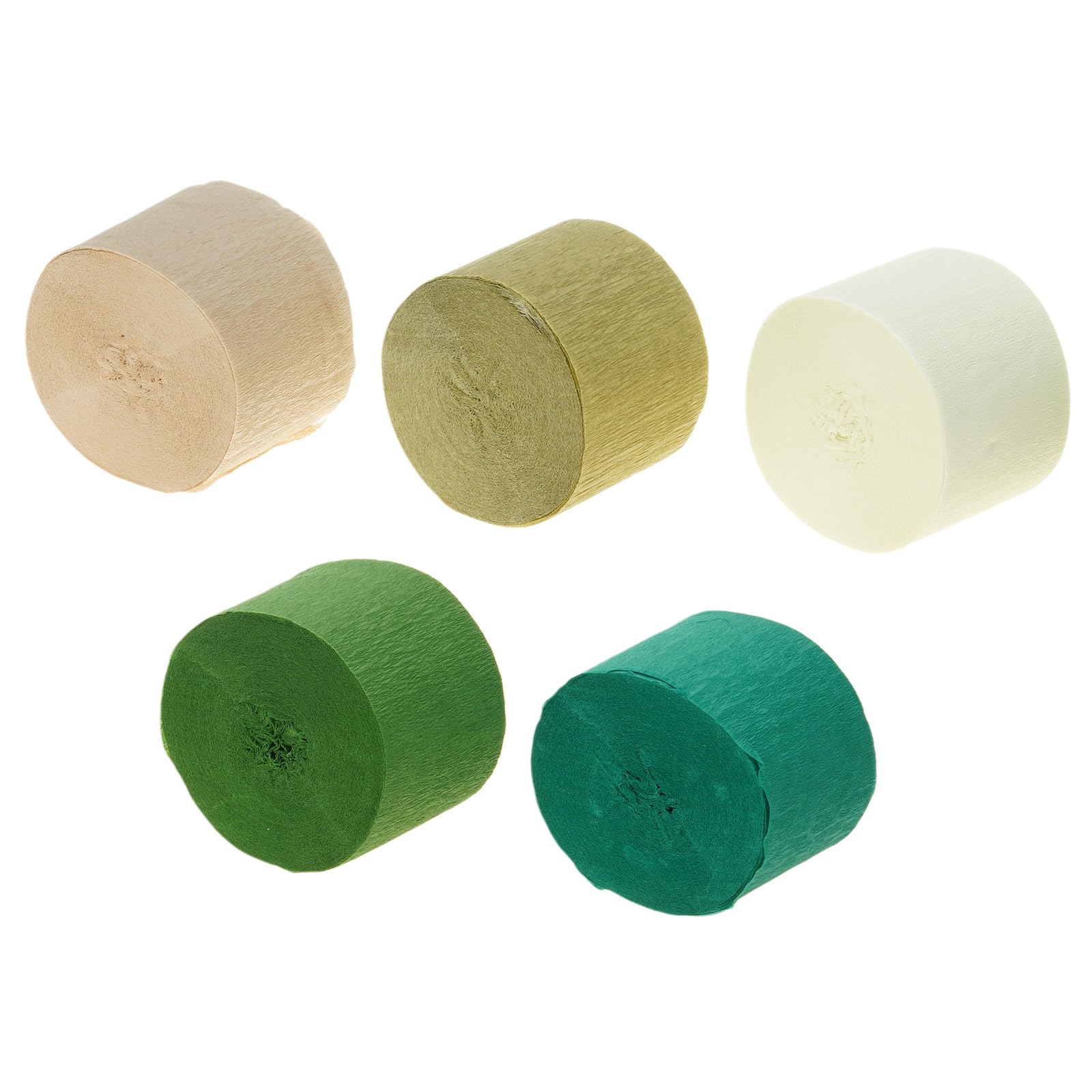 of 5 Crepe Paper Streamers 410ft Long for Christmas Wedding Birthday Bridal Showers Festival Decoration Background Decoration