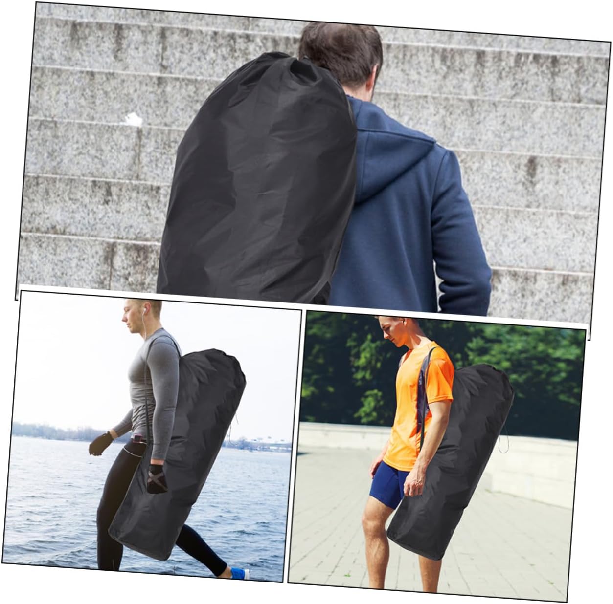 2pcs Umbrella Stroller Travel Bags Lightweight Stroller Pouch with Shoulder Strap for Airplane Gate Check