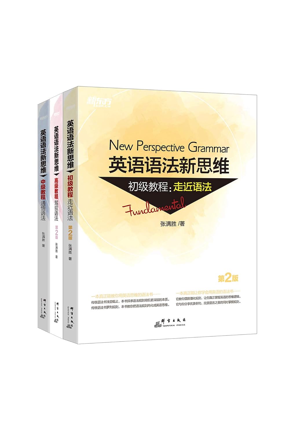 英语语法新思维初级教程+中级教程+高级教程（第2版套装3册） (Chinese Edition)
