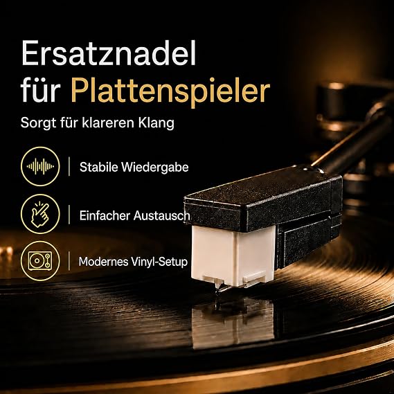 Turntable Needle Compatible with AT3600L & AT-LP60X Series Vinyl LP
