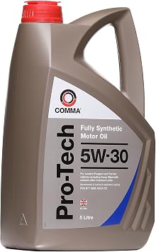 Comma PTC5L 5L Pro-Tech Fully Synthetic 5W30 Motor Oil