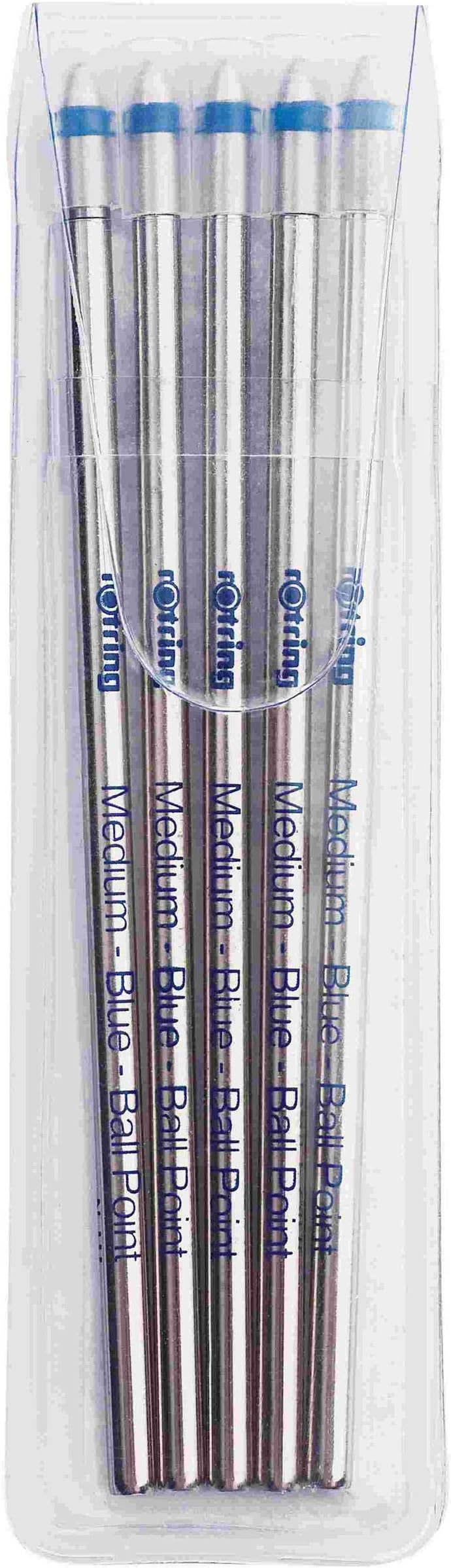 Rotring 891220 Tikky 3 in 1 Multipen Refill, D1 Medium, Set of 5