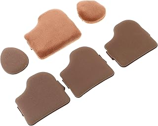 SAFIGLE Mini Flocked Powder Puff Set of 6 – U...