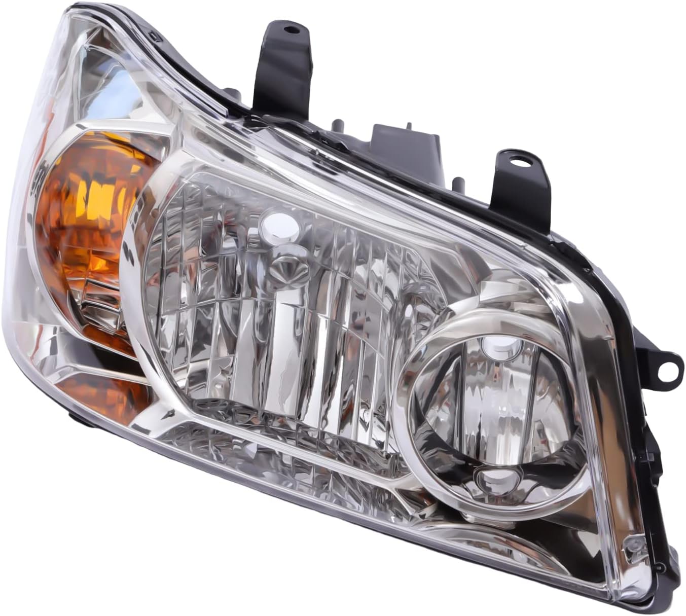 Headlight Set Compatible with Toyota Highlander 2004 2005 2006 Set of 2 Left and Right Headlight Halogen Headlights Headlamp 8117048280-PFM, 8113048280-PFM