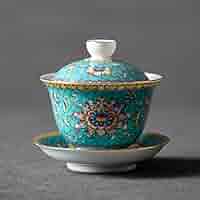 中国茶器 銅器 四大神獣三才蓋碗 茶器 装飾品 工芸品 置物 銅器 神獣麒麟 茶台 茶寵 蓋置 茶道具 装飾品 工芸品 置物