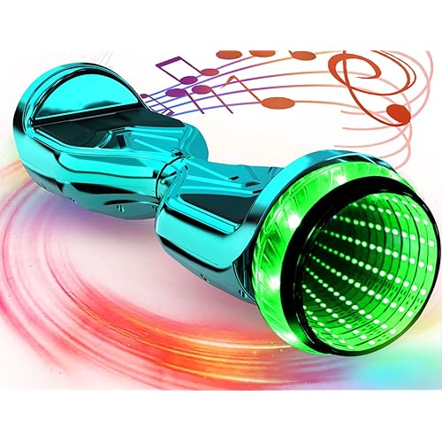 CBD Hoverboard for Kids Adults, Upgraded 6.5" Tires Hoverboards Bluetooth Speakers & LED Light- Powerful Motor Hoverboard- Large Battery Hover Board UL2272 Certified - Christmas Kids Gift Orange
