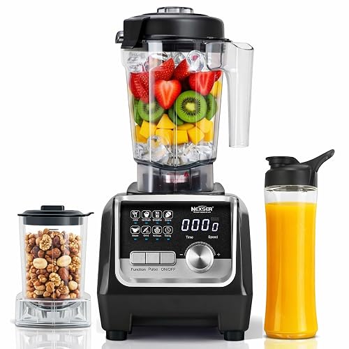 NEXSER Professional Countertop Blender Peak High-Speed product photo (Blenders & Food Processors) — ScooterReviewPro review