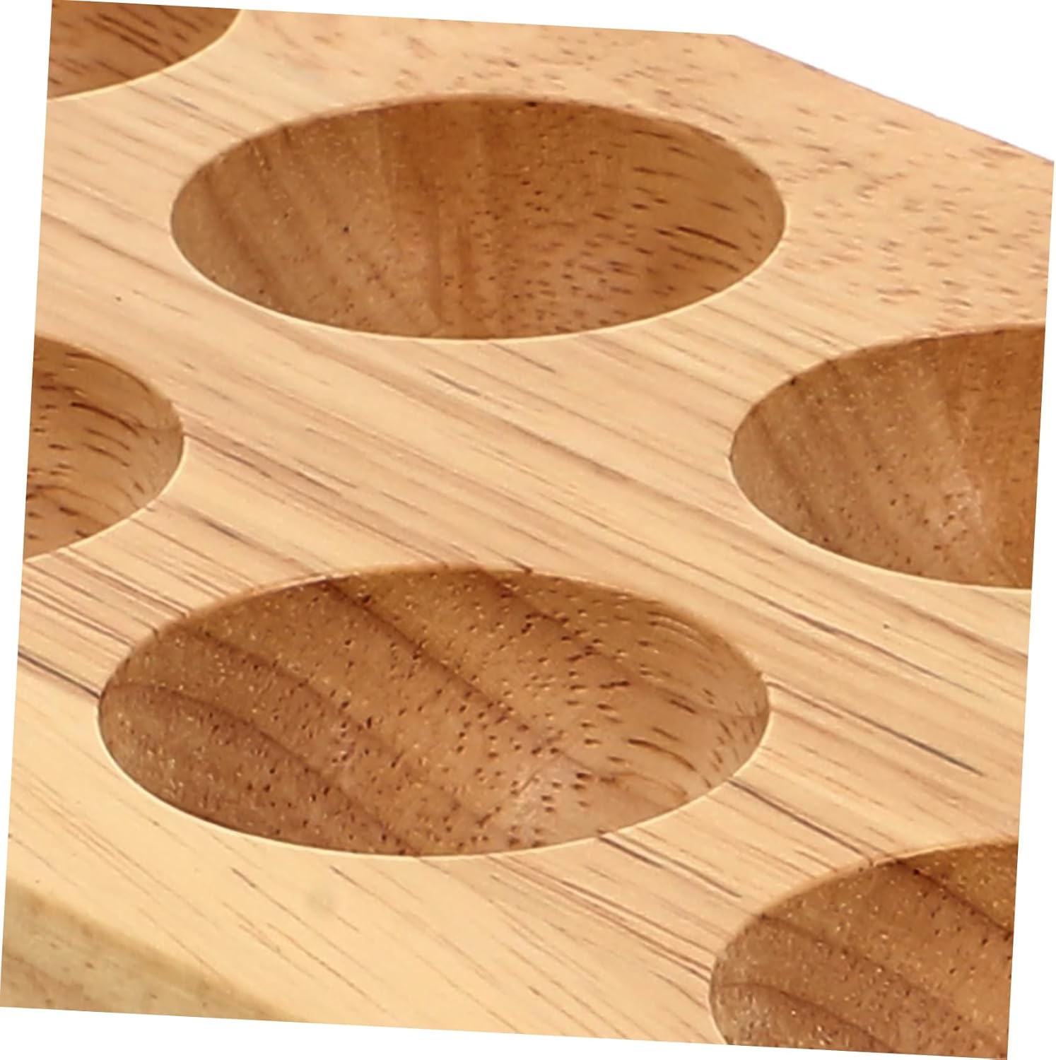 Wooden Egg Tray for Practical Egg Storage for Home and Kitchen Compact Design with Slots