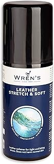 Stretch-Spray für geschmeidige Schuhe und Stiefel, Für Leder Wildleder Veloursleder Nubuk Leinen Stoff, Wren’s Leather Sof...
