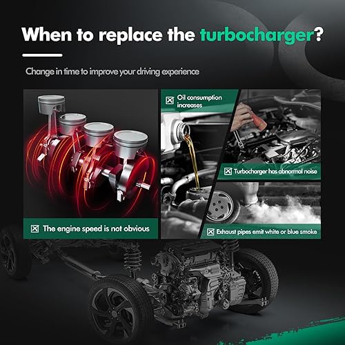 Miniatura 7 de SCITOO 434855-0015 GT1749V Turbocompresor Wastegate actuador se adapta para 1999-2004 para Volkswagen para Golf 1.9L 1999-2004 para Volkswagen