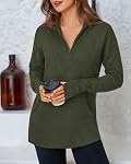 BTFBM Sweaters pour les femmes vêtements de printemps 2026 Pull Zip Quartier de poche V Col manches longues Trendy Sweater
