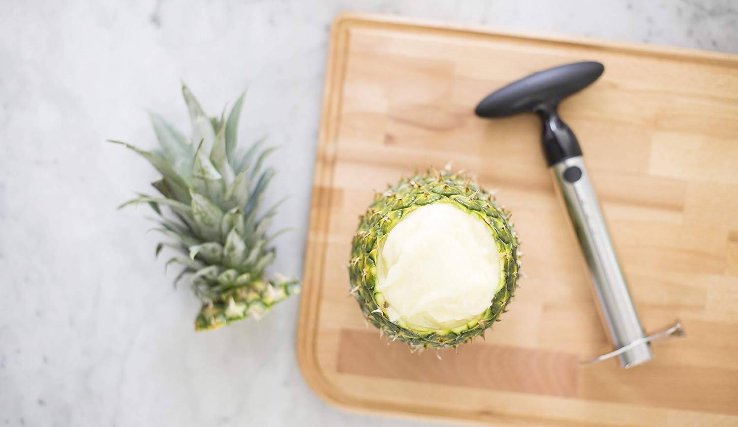 OXO Stainless Steel Pineapple Corer & Slicer, standart