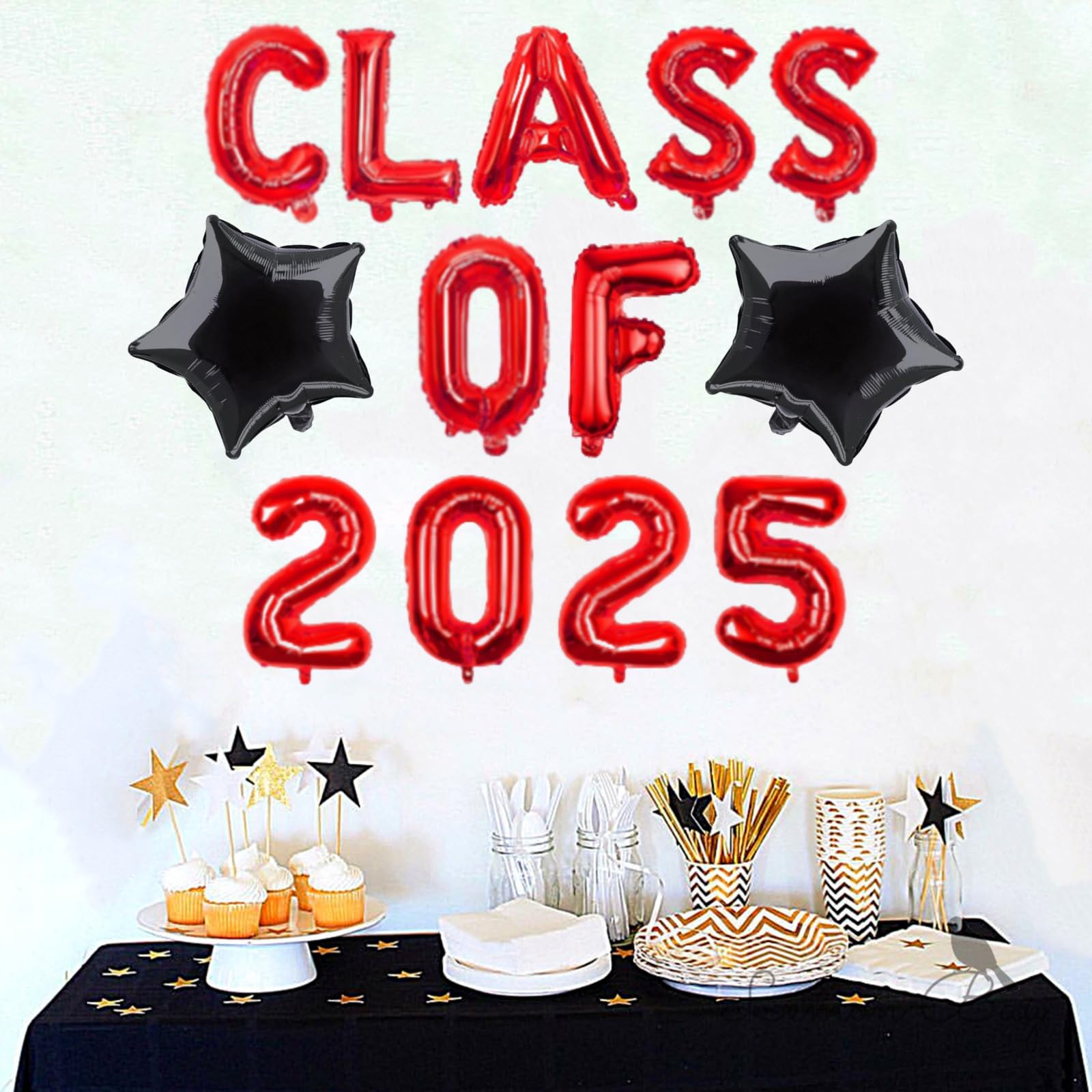 bng-bng Class of 2026 Balloons Banner - Image 3