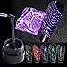 VERONNI Reflective Glitter Spider Gel, 6 Colors Line Polish for Wire Drawing UV/LED Glitter Nai Disco Pulling Line Silk Painting Drawing Gel Salon & DIY Manicure Liner Nail Art