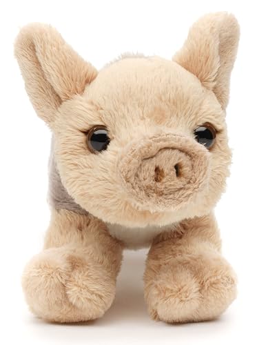 Uni-Toys - Plushie - 15 cm (Longitud) - Cerdo de Peluche, jabalí - Peluche