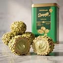 Barquillo Premium Pistachio Coated Chocolate - 10 Pcs (200 gm) Tin | Pista Cream Filled Biscuit Roll imported | Dubai couverture taste | Festive Gift Pack Celebration specially for Festivals gallery image