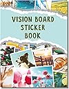 Sawnfay Vision Board Book - 2026 Vision Board Sticker Book, with Motivational Images & Quotes, Vision Board Kit & Supplies for Women