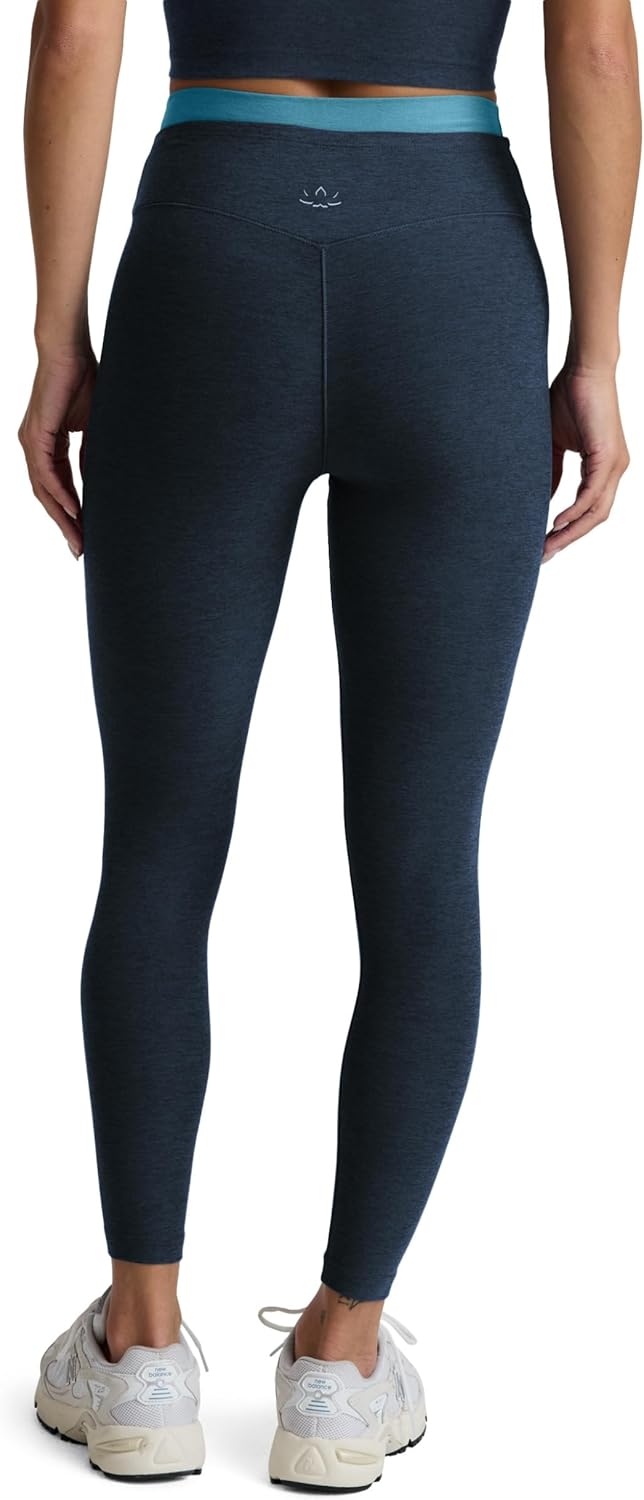 Beyond Yoga Women's Spacedye Layered High Waisted Midi Legging - Image 2