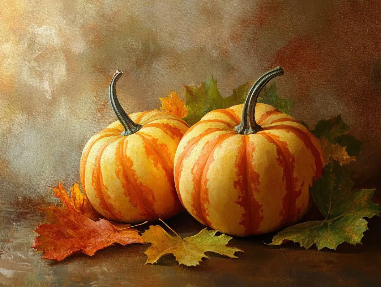 Pintar por numeros adultos calabaza de otoño lienzo DIY 90x120cm J0-1080 8