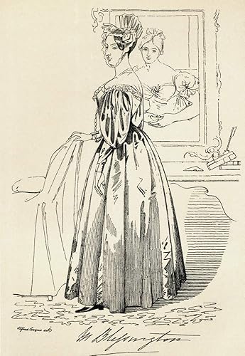 Posterazzi DPI2220592LARGE Marguerite Gardiner, condesa de Blessington, impresión fotográfica 1789, 24 x 36, multicolor