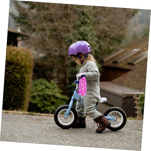 Miniatura 7 de Sosoport 3 pares de borlas decorativas para bicicleta, accesorios de bicicleta para niños, accesorios de bicicleta para niños y niñas, accesorios