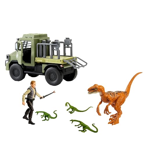 Jurassic World Legacy Collection - Paquete de expedición de Dinosaurios para Edades de 4 años en adelante