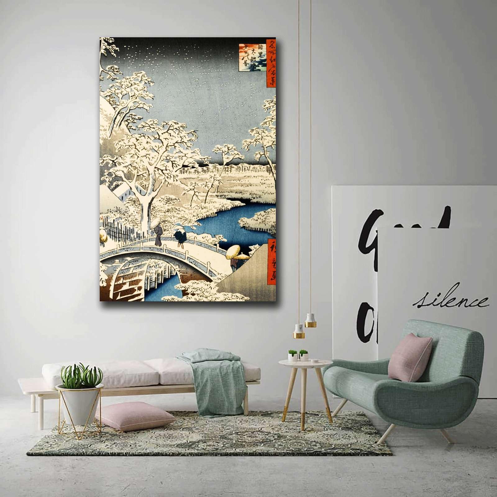 Amazon.com: AutumnChi Canvas Art Poster Japanese Art Poster Print