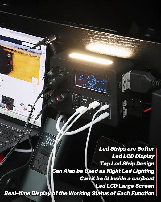 Caja de energía mini multifuncional 12V 100W IZTOSS miniatura 7